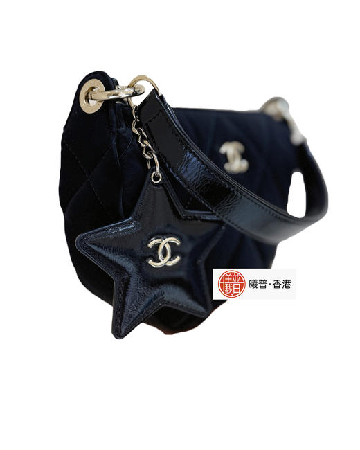 Coco Neige 丝绒月牙包he025 商品图2