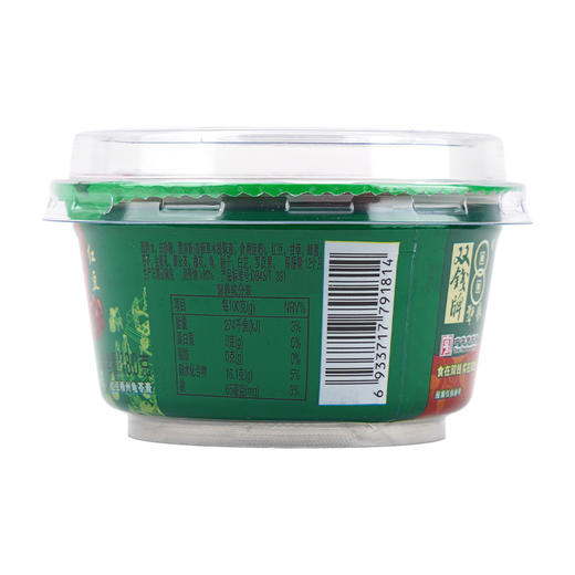 广西梧州双钱牌龟苓膏红豆碗装 180g*3碗/6碗/9碗粒粒红豆零食下午茶特产 商品图6