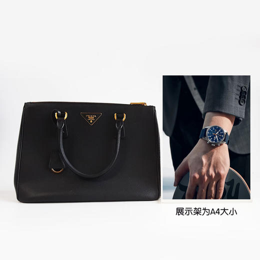 【98新】PRADA普拉达大号黑色杀手包单肩手提包女士130426AK21 商品图9