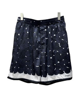 男款印花休闲短裤la