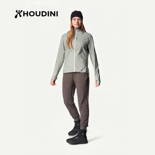 HOUDINI胡丁尼 Pace Light 速度 女款户外轻量透气长裤860015 商品图4