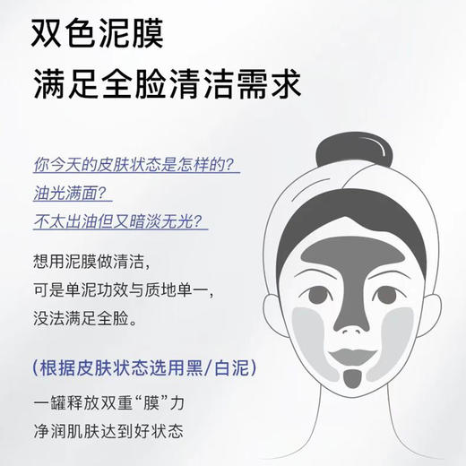 如薇净颜双色清洁泥膜-纪念日百货门店同款171602911 商品图2
