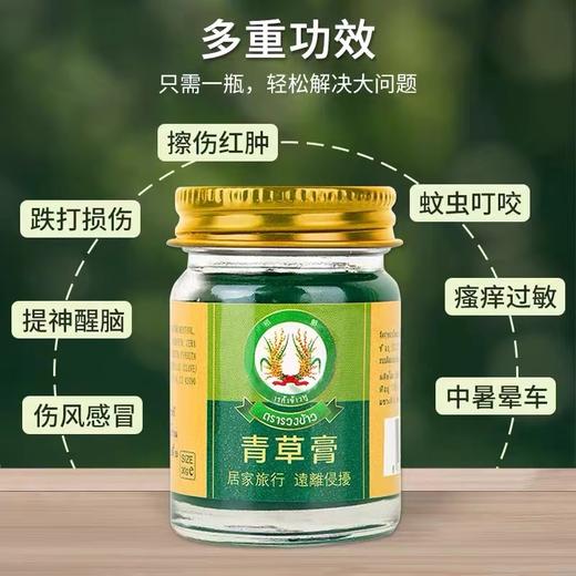 泰国稻穗青草膏驱蚊止痒防蚊虫防晕车提神 商品图1