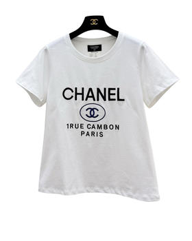 女款刺绣短袖T恤ba025