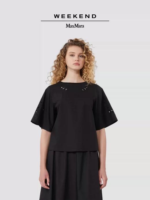 Weekend MaxMara 2026春夏新款女装棉质圆领T吊牌价2200元 商品图0