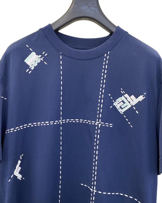 男款logo刺绣短袖T恤la011 商品图2