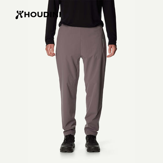 HOUDINI胡丁尼 Pace Light 速度 男款户外轻量透气速干长裤860014 商品图2