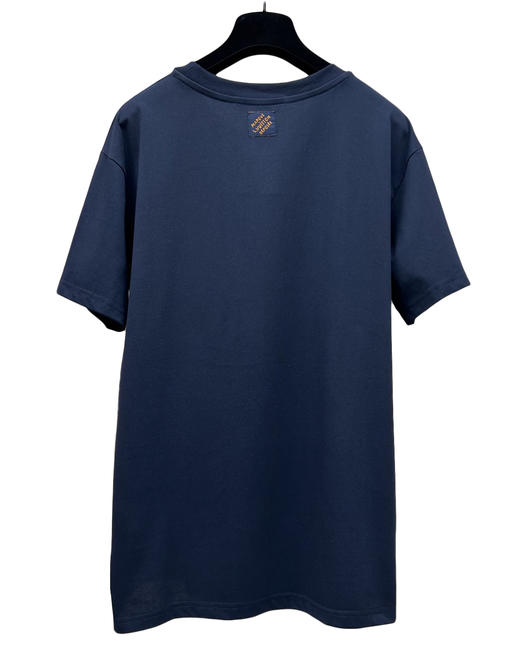 男款logo刺绣闪片短袖T恤 商品图1