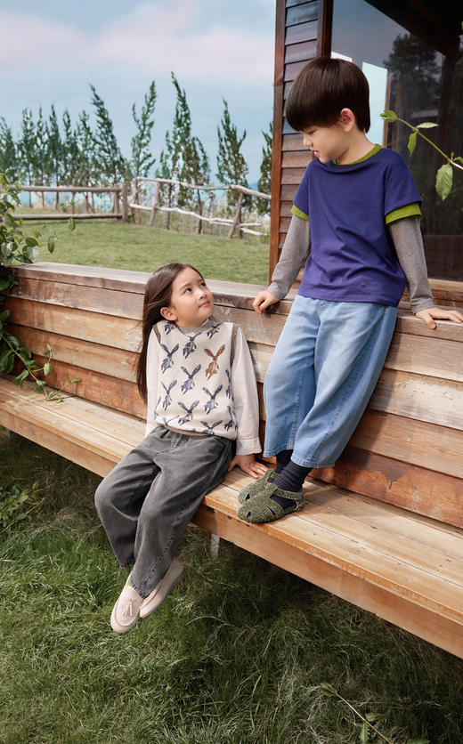 jnby   26年夏款  牛仔长裤 1Q5E10560 商品图1