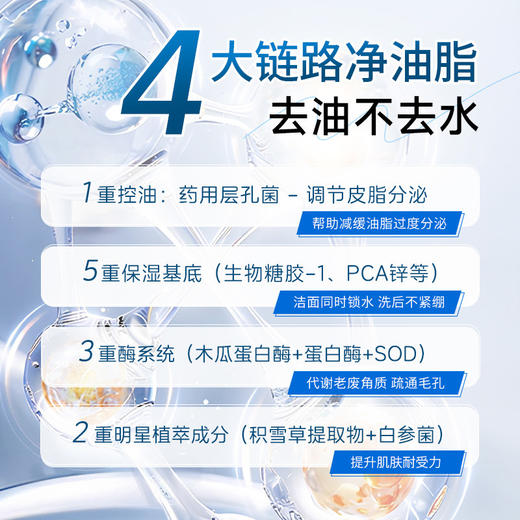 【会员价 · 洁颜泥】亚瑟王控油净透毛孔洗面奶药用层孔菌洁颜泥男女生专研深层清洁控油洁面泥 商品图3