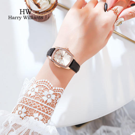 HarryWilliams时尚轻奢水晶小方表（48小时发货） 商品图4