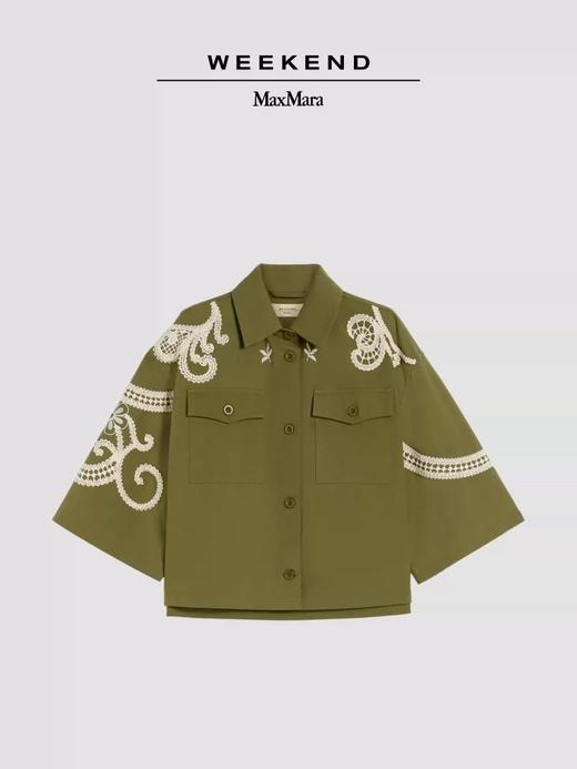 Weekend MaxMara 2026春夏新款女装棉质宽松夹克吊牌价4500元 商品图3