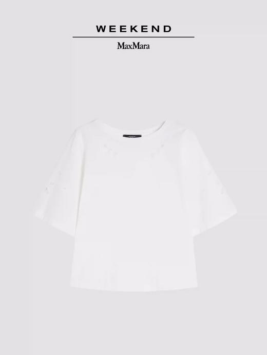 Weekend MaxMara 2026春夏新款女装棉质圆领T吊牌价2200元 商品图3