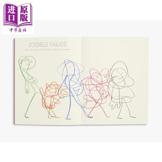 【中商原版】带着线条去散步 Take a Line for a Walk 英文原版 儿童绘本图画书 包含超100个绘画提示 让创作无压力 进口童书  商品图3