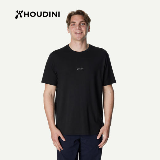 HOUDINI 胡丁尼 Tree Message Tee 树语 男款速干短袖T恤231024/840049 商品图8