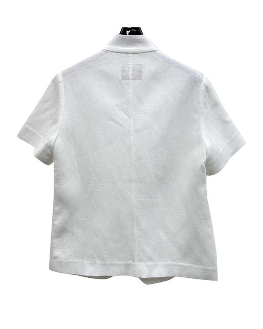 女款亚麻立领短袖外套ba015 商品图1