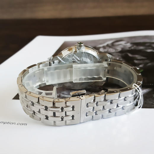 【全新】TITONI 梅花94388 S-675天文台认证自动机械机芯日期显示、动力储备显示41MM（男款）Master Series 大师系列精钢180426NJ58 商品图6