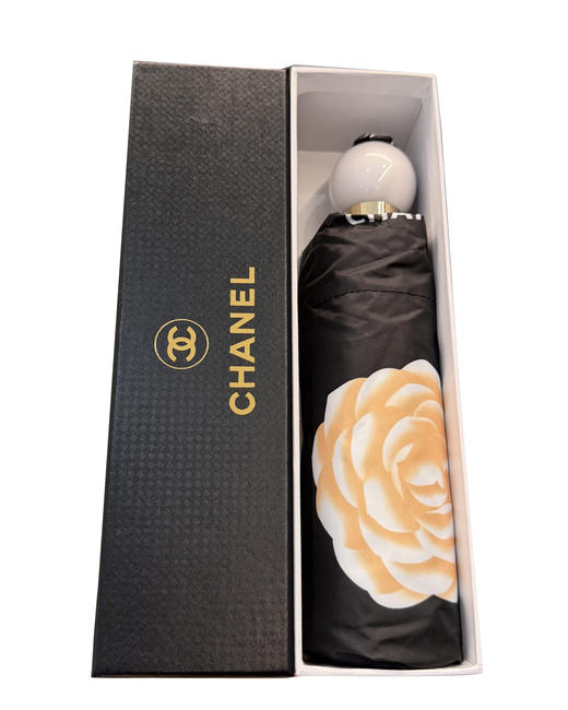 珍珠手柄五折叠晴雨伞（不配盒）025 商品图2