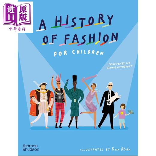 【中商原版】给孩子的时尚史 A History of Fashion for Children 英文原版 儿童科普历史读物 百科知识绘本书 进口童书 精装 商品图0
