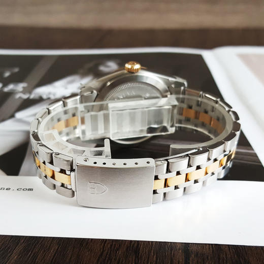 【95新】TUDOR帝舵M76213-0034自动机械日期显示、星期显示36MM（男款）王子与公主系列 精钢（18k黄金表圈）220426NJS14 商品图6