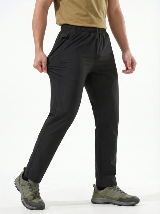 纳趣户外弹力运动速干裤男士登山徒步运动裤吸湿排汗 商品图5