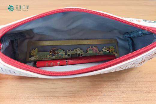 武大珞珈全景笔袋多功能收纳袋 商品图2