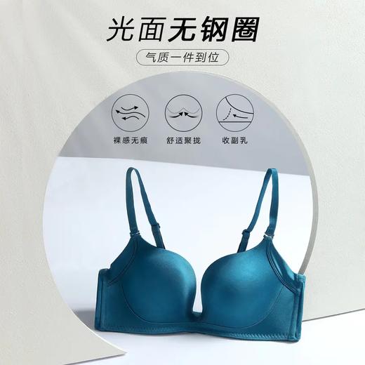 【内衣店庆提前购】【一口价】3楼安莉芳聚拢舒适无钢圈中厚杯文胸EBW0620吊牌价589元现价179元 商品图8