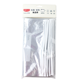 新鲜生活26cm*25cm*10只抗菌铝箔食品袋SH-7365