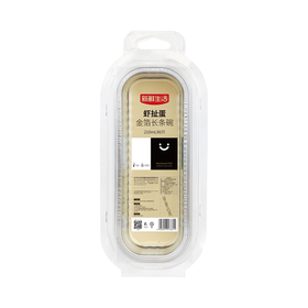 新鲜生活210ml*6只虾扯蛋 铝箔长条碗SH-7861
