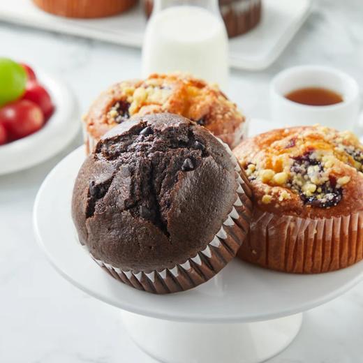 麦德龙 麦臻选 玛芬双拼（蓝莓+巧克力）6个 900g 商品图5