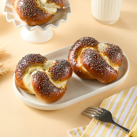 麦德龙 红豆奇亚籽碱水面包 4粒/盒