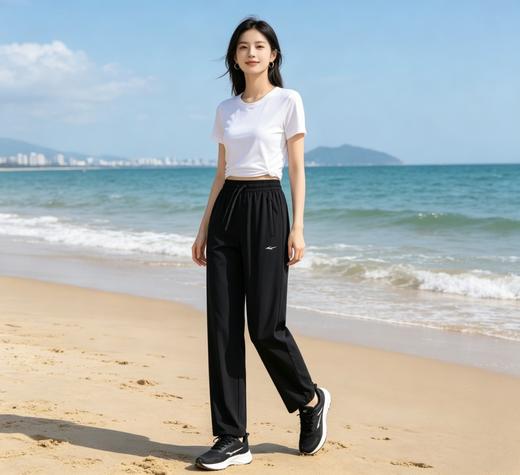 ¹鸿星尔克冰丝速干裤情侣款 有弹力运动自如  E-ZJJ1074-CF01-CR MM-SY 商品图2