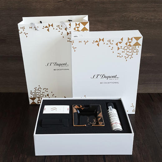【99新未使用】S.T. Dupont 都彭MEGAJET系列020748黑色磨砂巨焰防风雪茄打火机礼盒装40*73*16MM 220426NJM05 商品图1