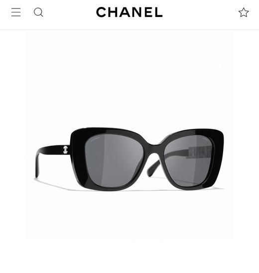 CH＊＊EL 镂空字母太阳镜 商品图7