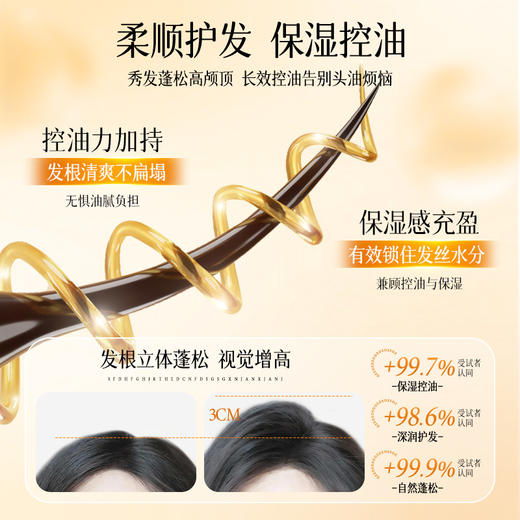 【会员价 · 免洗洗发水】初橙 · 控油蓬松免洗洗发水清爽清洁去油保湿懒人早八神器 商品图2