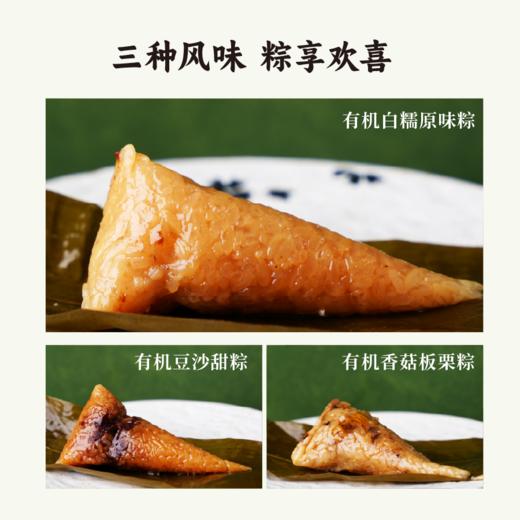 【上新】谦益有机素粽子300g （共6枚，3个口味）汨罗非遗手工技艺 自种有机原粮 本味安心 商品图4