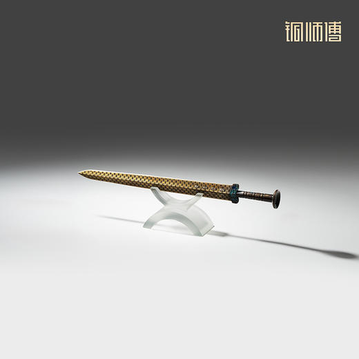 铜师傅《越王剑》古风越王勾践模型摆件 书房装饰收藏礼品工艺品 商品图1