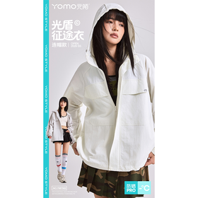 元陌连帽款女士光盾工装征途衣YM7502（L-2XL）黑紫砂灰白（下单请备注颜色尺码）