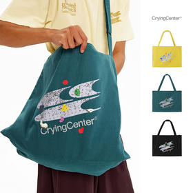 CryingCenter  攀岩馆logo可斜挎大容量帆布袋 哭喊中心