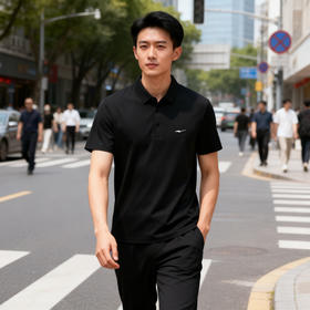 ¹鸿星尔克男士POLO衫 舒爽透气 翻领T恤 E-CS9911CF01-CR MM-SY