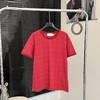 代购级COACH蔻驰女款时尚新款短袖红色满印T恤 商品缩略图2