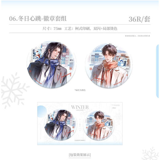 【预售】洄光集工作室 彩虹琥珀系列周边 商品图2