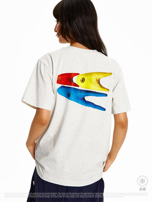 CryingCenter 岩点logo攀岩短袖TEE 哭喊中心 商品图1