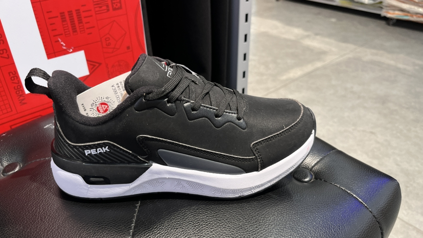 MJ/匹克女士休闲鞋E04478E黑色