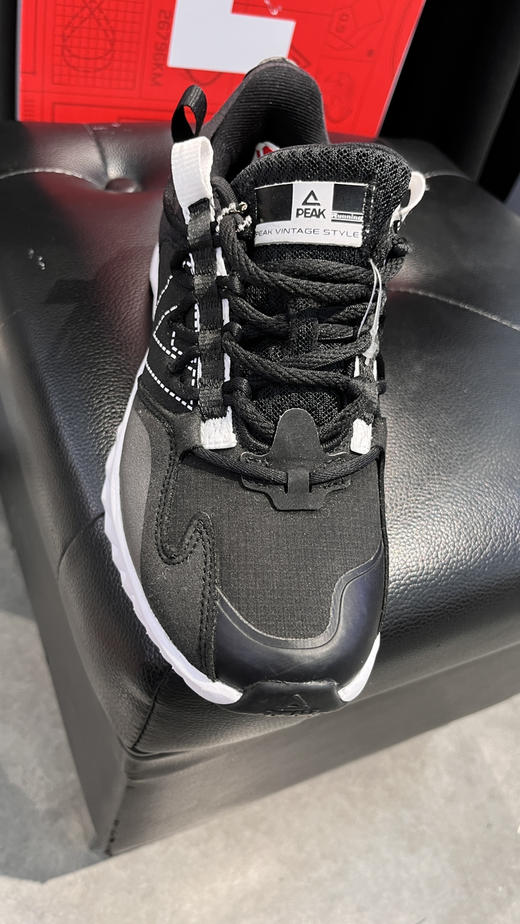 MJ/匹克女士休闲鞋E04218H黑色 商品图1