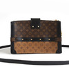 【95新】LV路易威登M43596老花拼色trunk clutch 软盒子单肩斜挎包女士190426TJ06 商品缩略图4