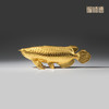 铜师傅 铜摆件《金龙鱼》客厅桌面玄关柜办公桌中式家居装饰品 商品缩略图3