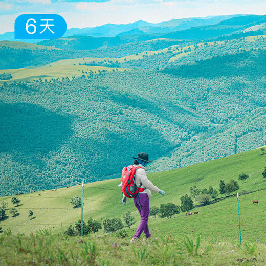 夏季克什克腾草原徒步节｜42公里入门徒步 一次走遍六大地貌 大兴安岭之巅｜6日 商品图6