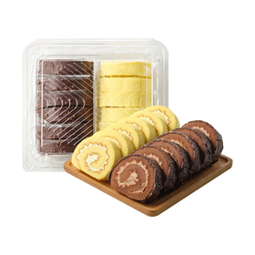 麦德龙 巧克力榛果海盐瑞士卷蛋糕 12片装