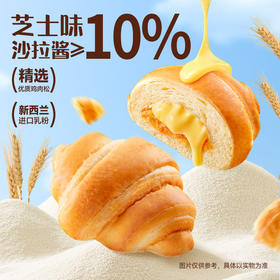 三只松鼠_碱水肉松咸牛乳牛角包620g